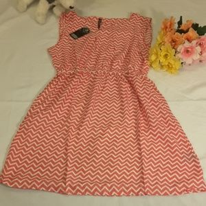 Mini pink dress